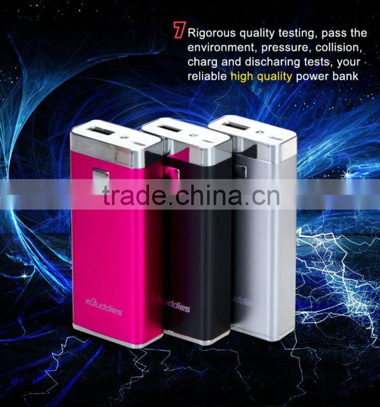 5600 mah 6000 mah Fast power bank external battery charger gift portable power bank charger