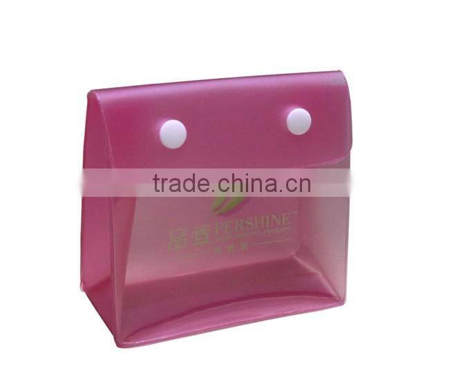 2012 hot sale designer high quality clear square pvc cosmetic bags