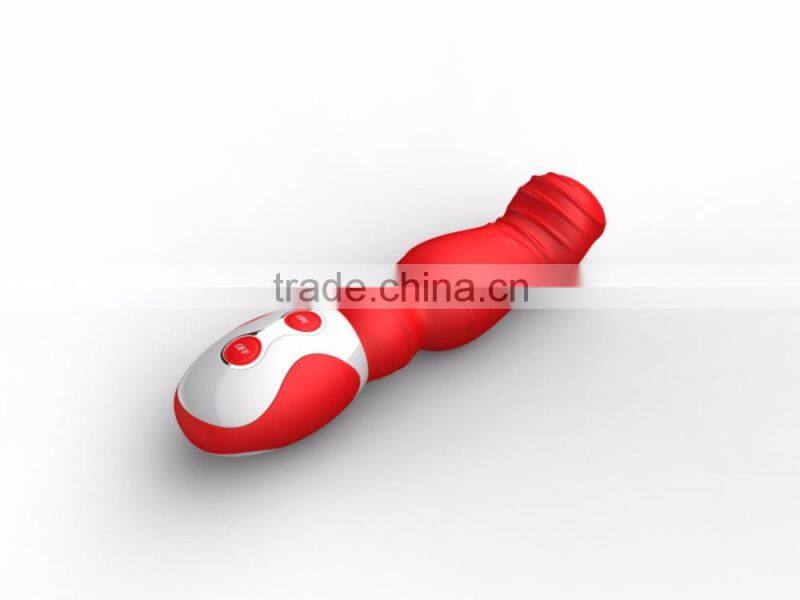 Adult magnetic sex toys battery vibrator high speed flectional long vibrator for anal vagina sex toy