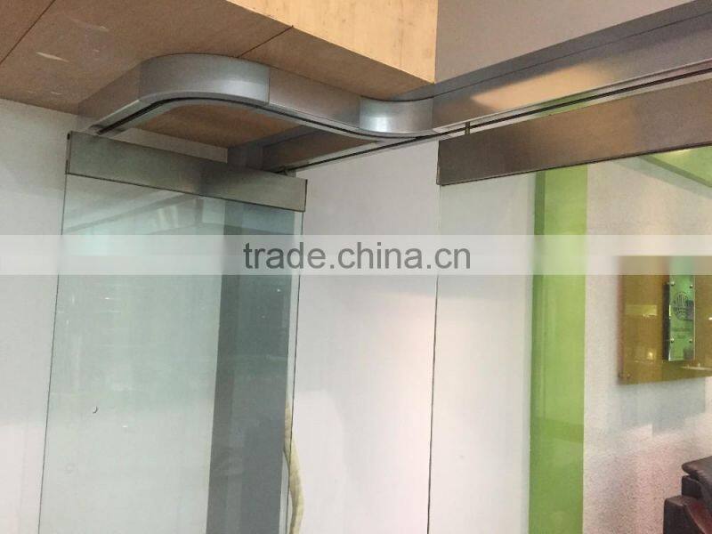 FD-9000H China high quality separate panel special design frameless folding glass door