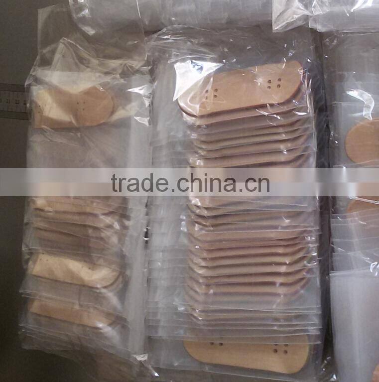 Wholesale 9colors Canadian maple wood deck100x30/100*32mm wooden fingerboard deck custom skateboard deck blank skateboard decks