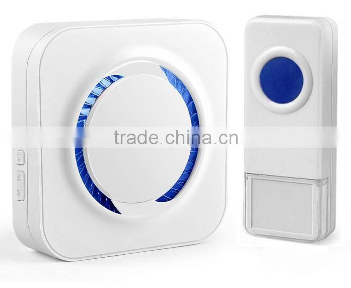 Forrinx 300m remote control doorbell, amazon hot sell waterproof wireless doorbell