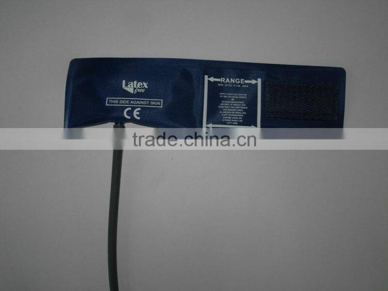 Reusable blood pressure cuff, Bladderless, (Latex-free)