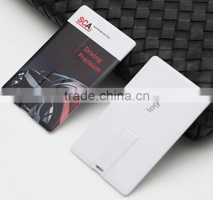 8GB USB Memory Flash Drive Stick Credit Card LOGO Print
