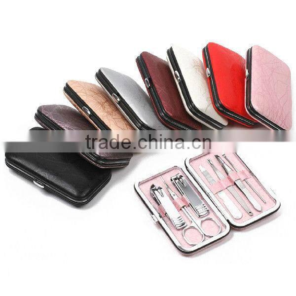 Colorful design lady manicure set