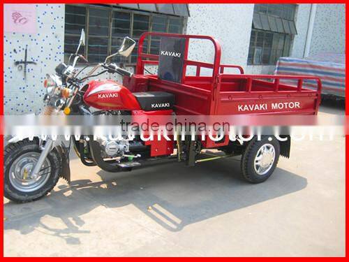 KAVAKI Three Wheel Mini Cargo Truck With Delivery Box Engine Powered