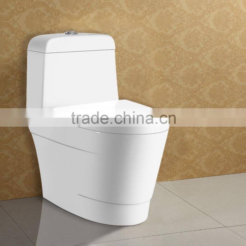 Elegant Design Floor Mounted Ceamic One Piece Toilet