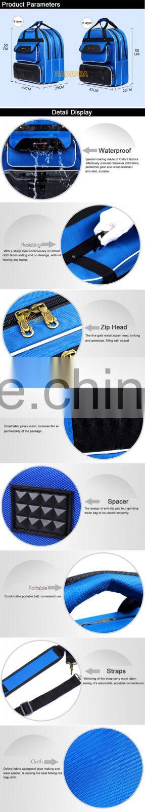 Thickened polyester fishing tackle tool bag