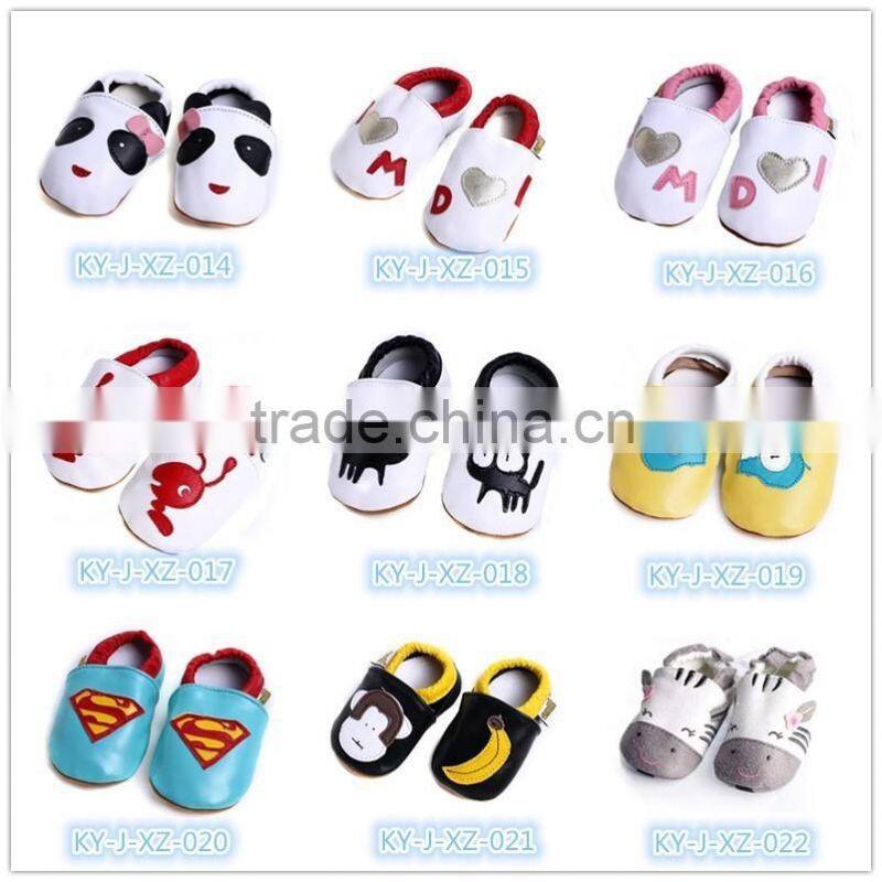 2016 new leather baby girl shoes baby shoe