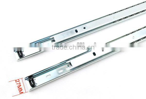 draw slide with soft closing ball bearing