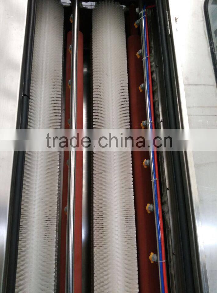 high efficient glass washing machine