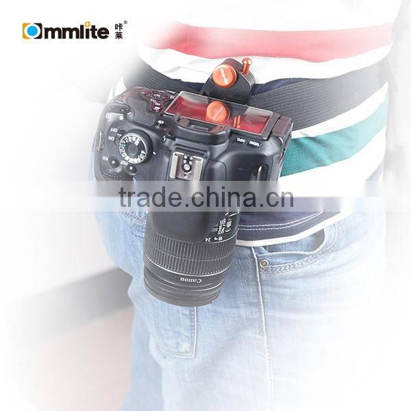 Commlite Metal Aluminum Alloy CNC Waist Belt Buckle Holster for outdoor Climbing, Cycling and Hiking