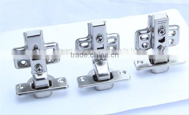 Half Overlay door iron hinge kitchen cabinet hydraulic hinge