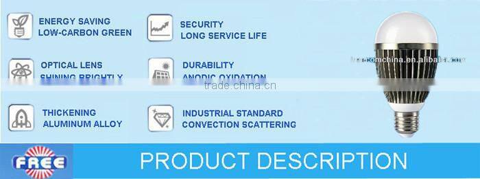 3w candle shaped led light bulb