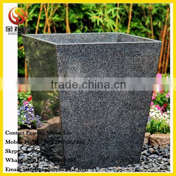 cheap stone garden pot