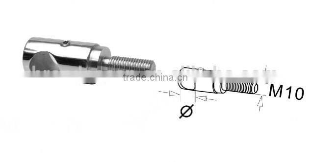 handrail stainless steel tube connector hinge