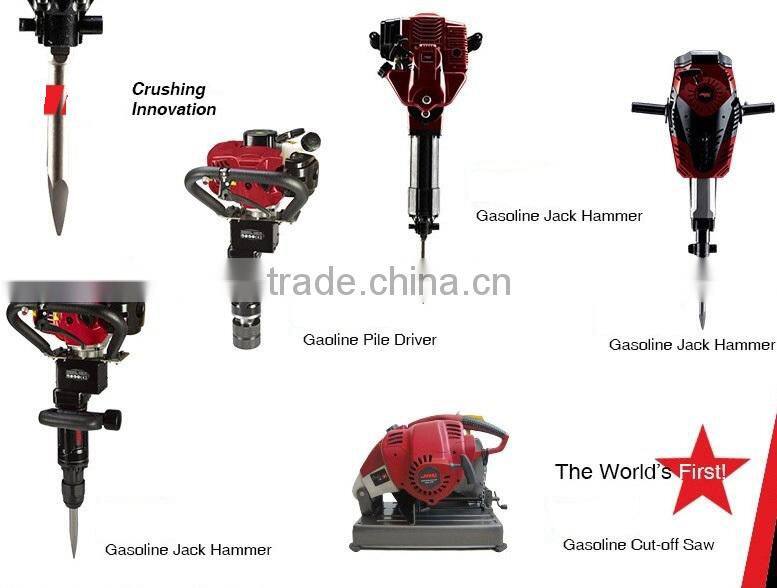 52mm Petrol Gas Powered Electric Power Mini Hand Fence Pile Piling Driving Machine Portable Gasoline Star Picket Post Driver