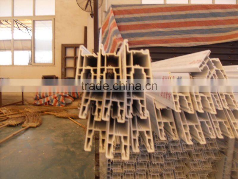 durable upvc Windows materials /color profile china plastic materials