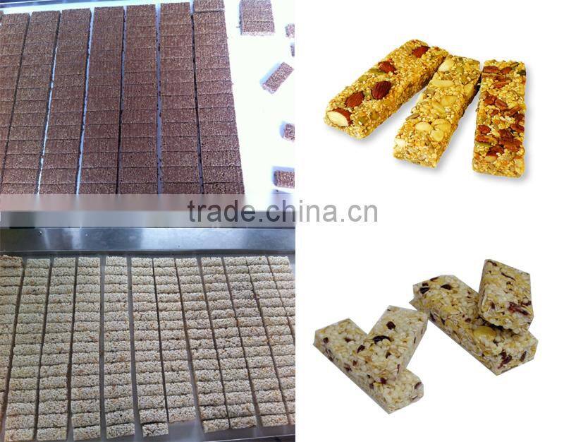 Automatic nut snack candy machine/new condition crispy rice snacks machine/grain snacks candy machine