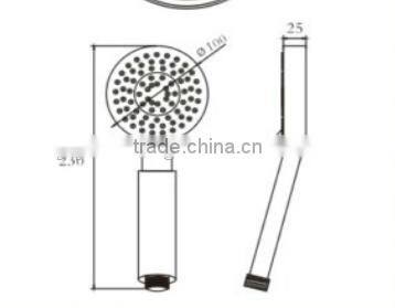 HG7056 Five functions plastic unique shower heads