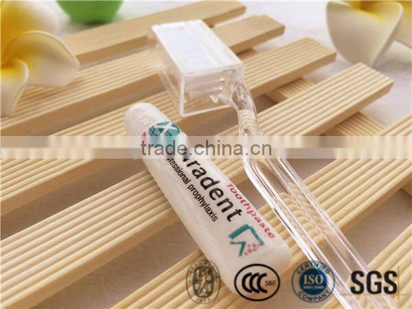 Airline toothbrush set