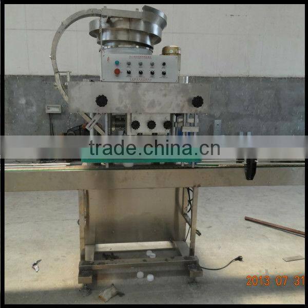 screw capping machine for plastic jars from capper manufacturer jiacheng factory