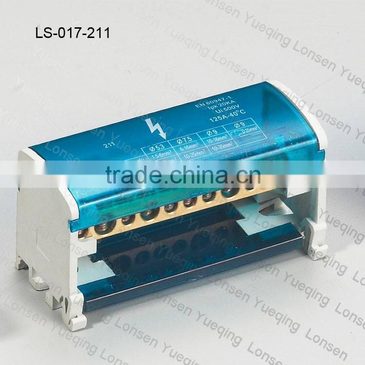 2 4 way junction box screw brass busbar box electrical conduit 4 way box