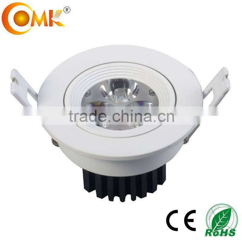 recessed adjustable Downlight Led 9W 220v AC cool white 4000k