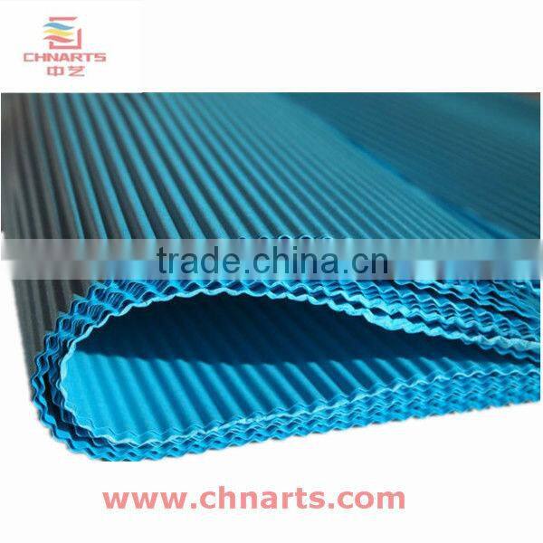 Striped embossing color Corrugated craft Paper