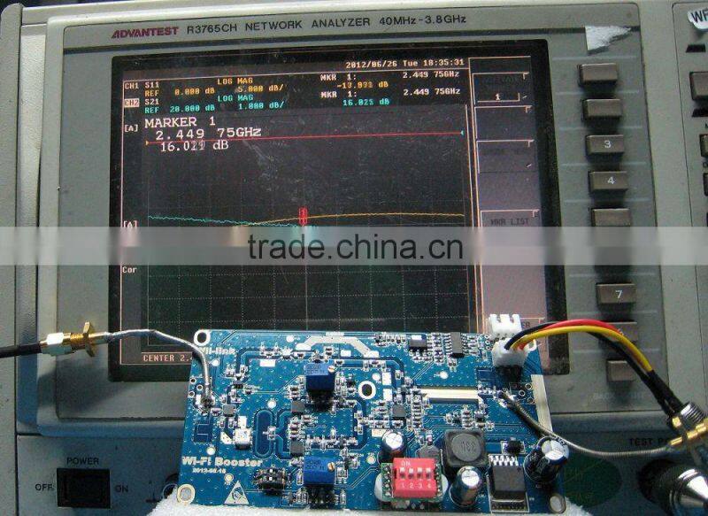 within antenna wireless Outdoor waterproof 2.4GHz 4w wifi booster