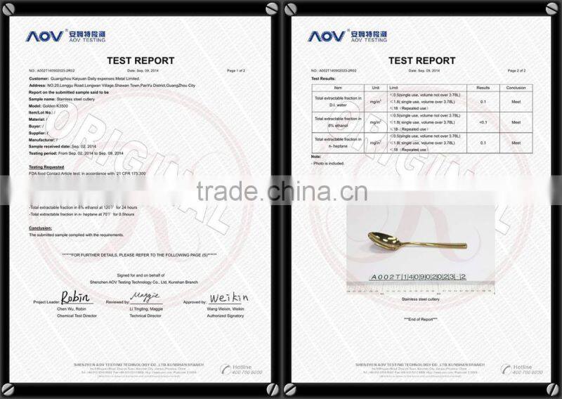 table fork spoon,table cutlery,24pcs stainless steel cutlery set