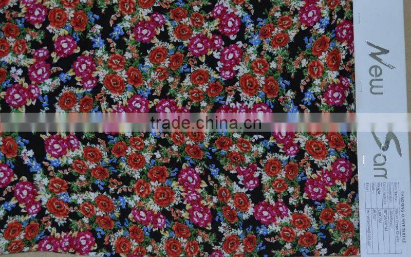 Rayon Viscose Weft Crepe Print Ladies Dree Fabric