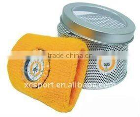 Knitted cotton sport wristband