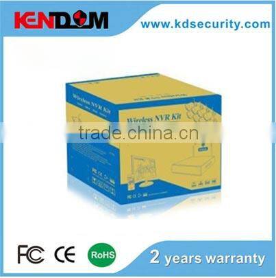 4CH wireless cctv kit 4 bullet wireless video camera CE,FCC,RoHS ip camera kit