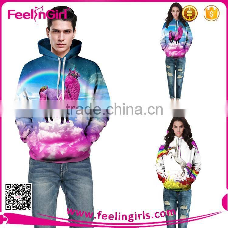 Drop shipping fashion unisex hooded sweatshirt