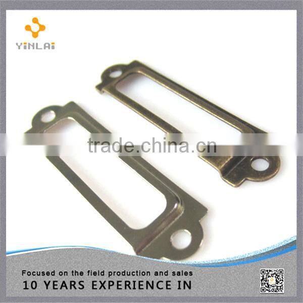 13x49mm Colroful Metal Label Holder