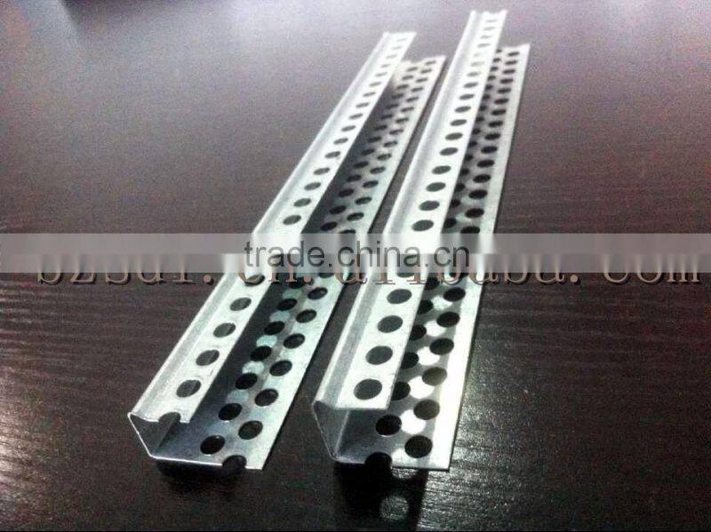 Galvanized sheet render stopping bead suit10mm render