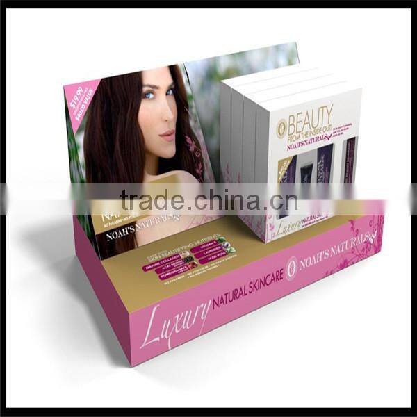 Professional design counter display for cosmetics, eye shadows