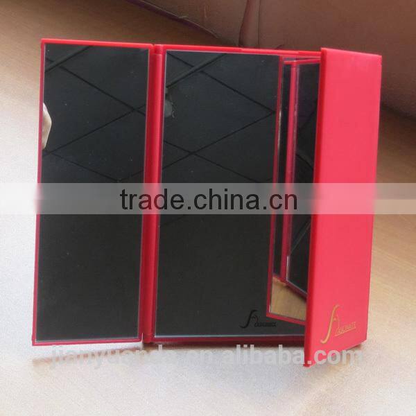 OEM professional makeup mirror / makeup purses size mirror / crystal cosmetic mirror