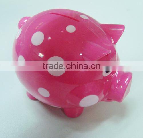 2014 brand new exquisite designed lovley children's piggy bank