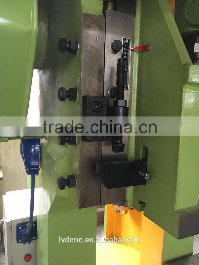 Mental Punching Machine/J21S-40 ton 50 ton DeepThroat Mechanical Power Press Machine Small With High Efficiency