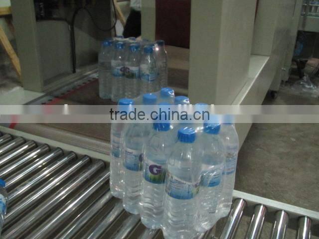 ST5038+BSE5040 Automatic sleeve shrink wrapping machine/shrink packing machine for bottle water