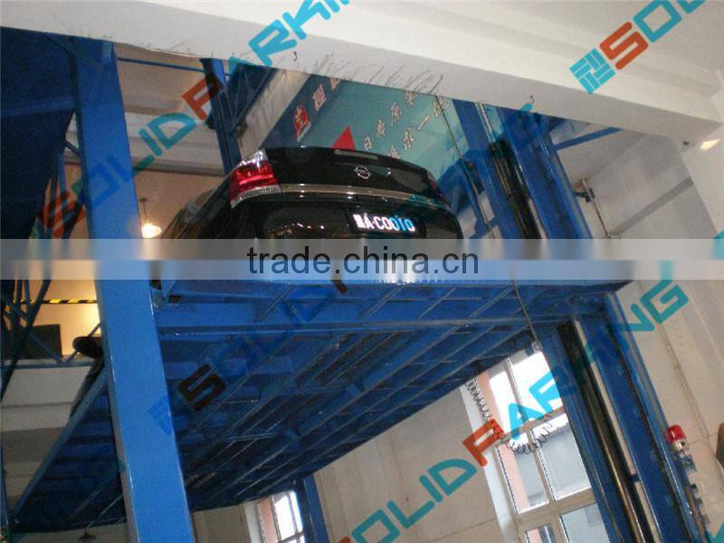 Customizable Lifting Capacity Button Remote Control Fully Customizable Car Parking Lift