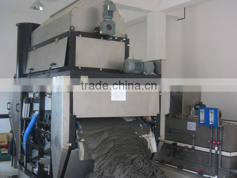 High quanlity Rotary drum thickening & dehydrating sludge belt press