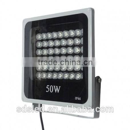 LED flood light street lighting led IP66 High Power Green Grey led flood light 50W