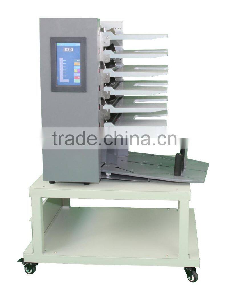 6 tins I Digital Collator 6 Stations with touch screen