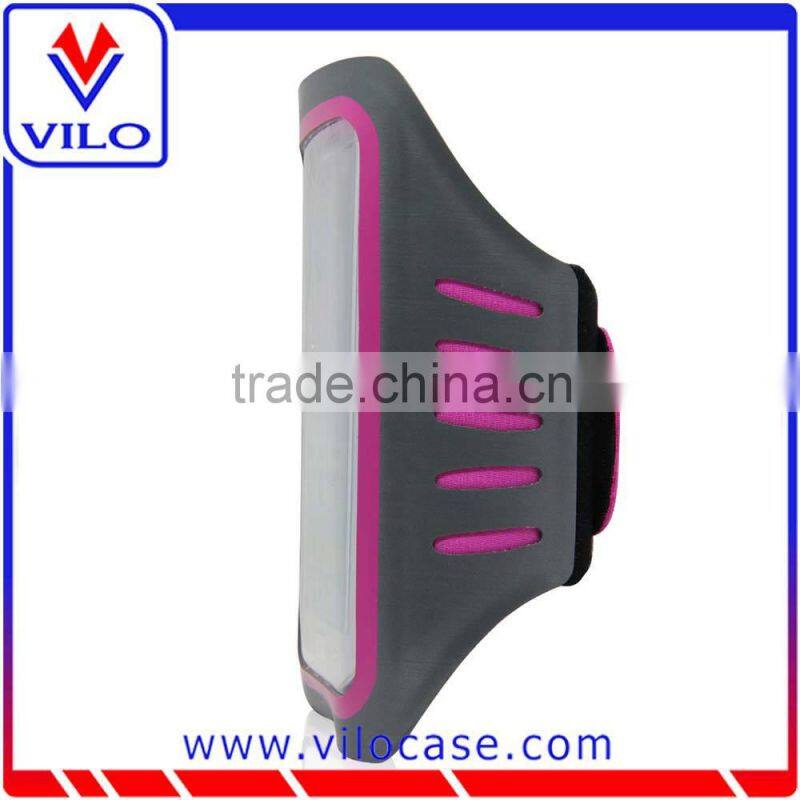 beautiful design card holder earphone jogging sports armband for running