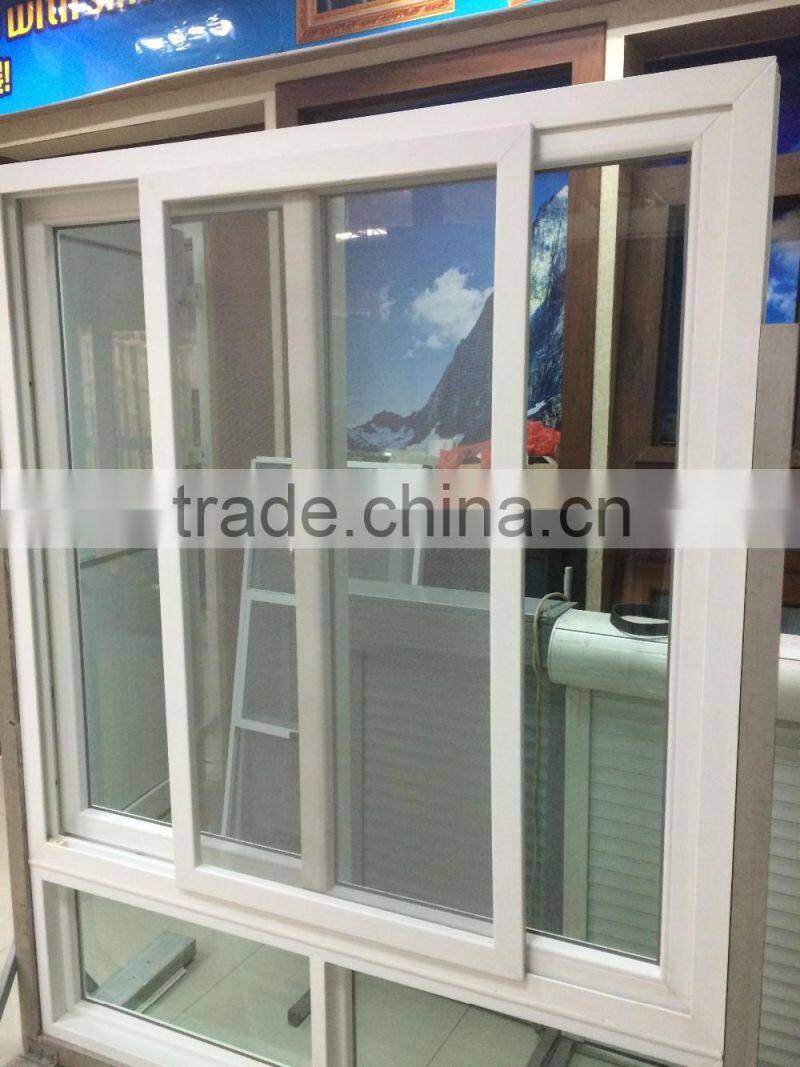 Machne for welding PVC window with stainless steel mesh