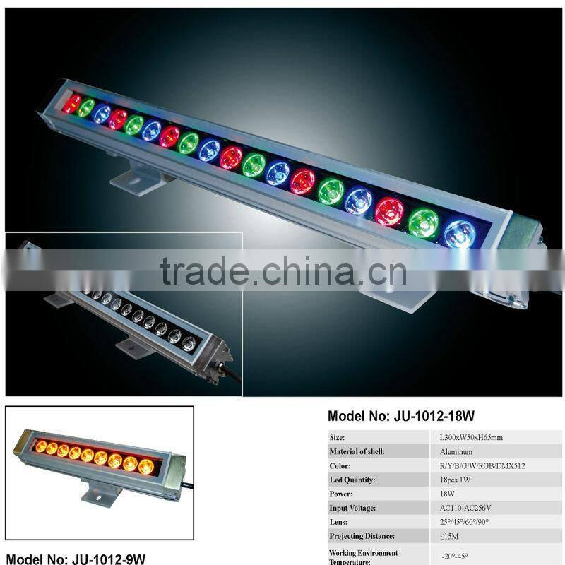 1000MM 24W Internal Control or DMX512 LED Strip Lighting LED Wall Washer