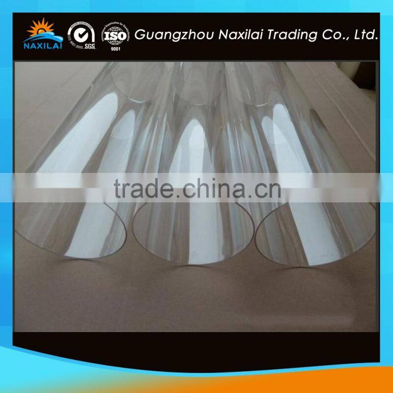 stength clear transparent polycarbonate tube for packing